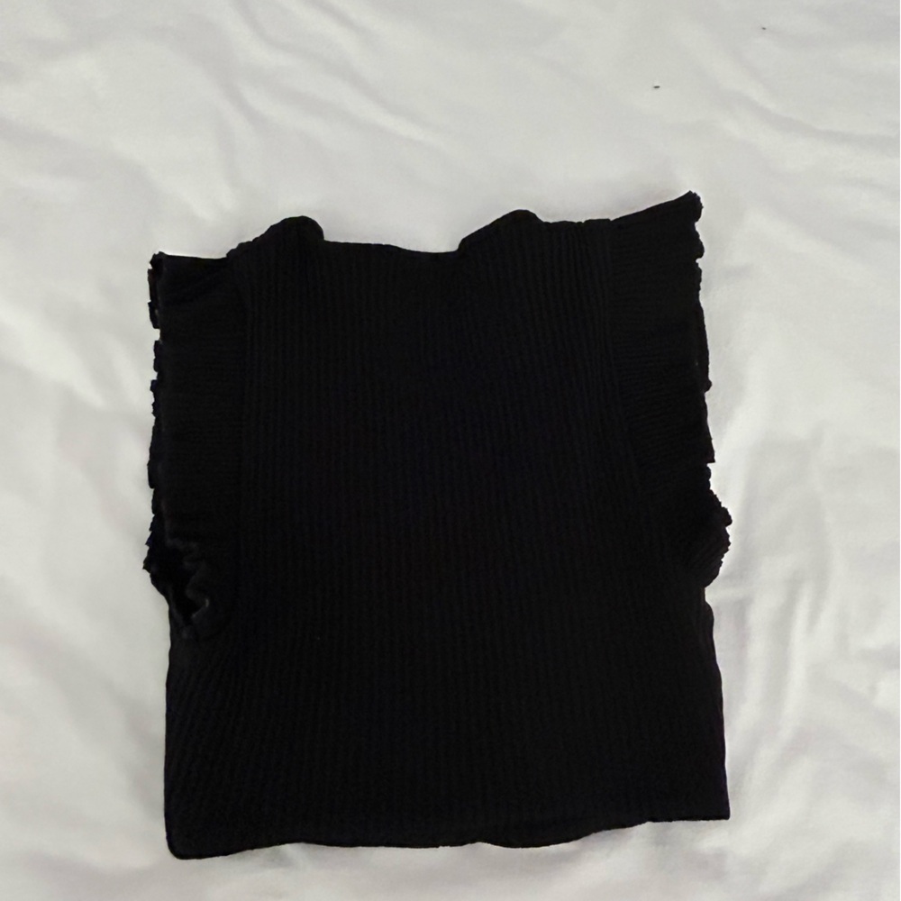 Wilfred Ruffle Crop Top - Picture 2 of 2